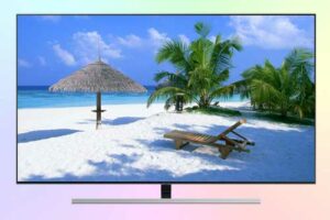 Samsung QE55Q80RAU из флагманской линейки QLED Samsung