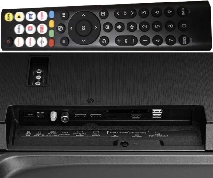 Hisense 55E7S интерфейсы