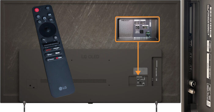 LG B6 – коммутация