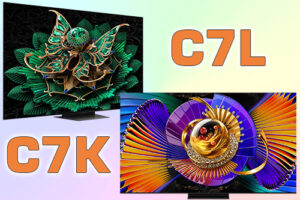 Сравнение TCL C7L и TCL C7K TCL