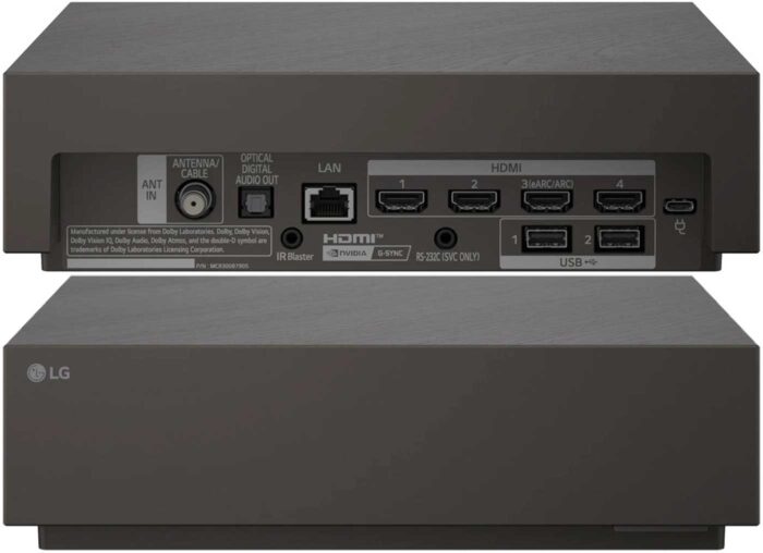 LG OLED77W6 интерфейсы