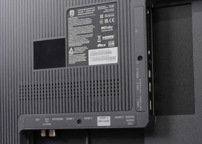 Philips 55PQS9011 интерфейсы